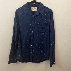Hollister ,size m ,color blue